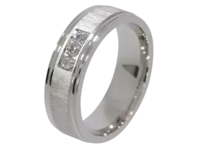 Rosi - a pair of rings (silver)